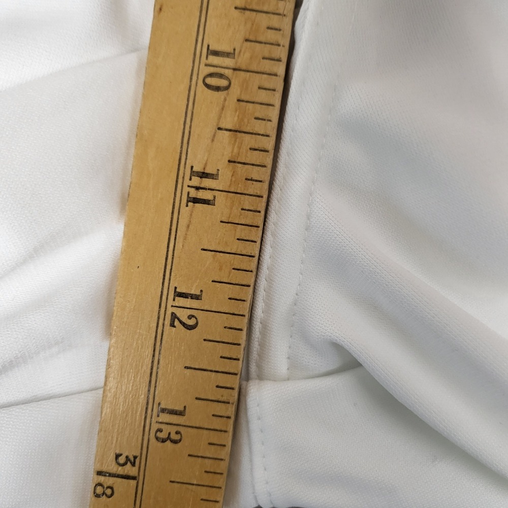 Nike Baseball Pants Mens XL White BQ9021-108 NEW Blue Swoosh Athletic Knickers - Picture 6 of 10
